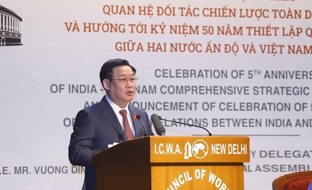 NA Chairman’s remarks commemorating 5 years of Vietnam-India comprehensive strategic partnership