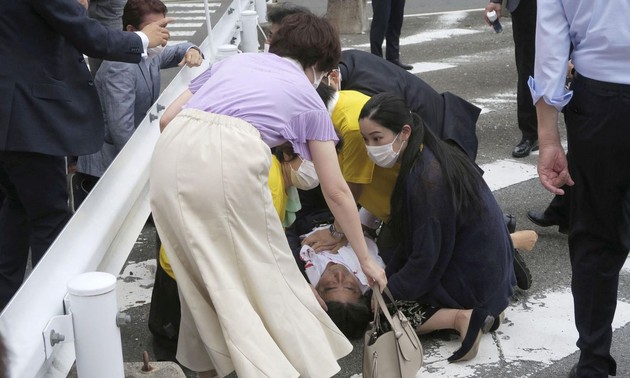 Shinzo Abe, Japan's former prime minister, shot and hospitalized