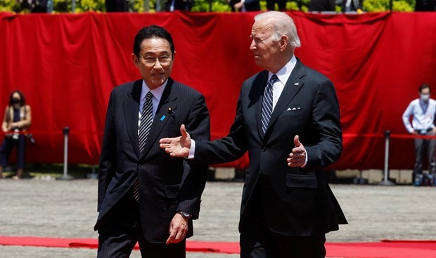 US committed to Japan defense, Biden tells Kishida, hails military boost