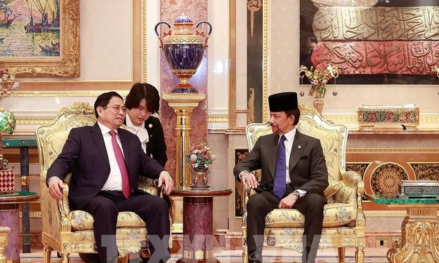 Brunei media spotlight PM Pham Minh Chinh’s visit