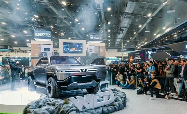 Vietnam’s EV maker VinFast launches pickup truck concept, plans to sell mini-EV globally