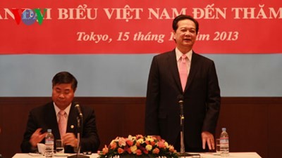 Prime Minister Dung applauds fine Vietnam-Japan relations