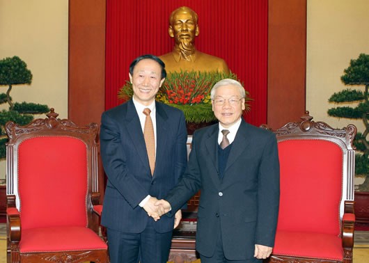 Party leader  receives Chinese Communist Party delegation