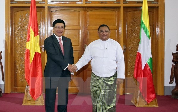 Vietnam, Myanmar bolster all-round cooperation