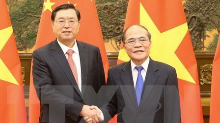 NA Chairman holds talks with Chinese NPC leader