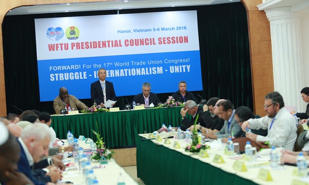 World Federation of Trade Unions’ Presidential Council session opens in Hanoi