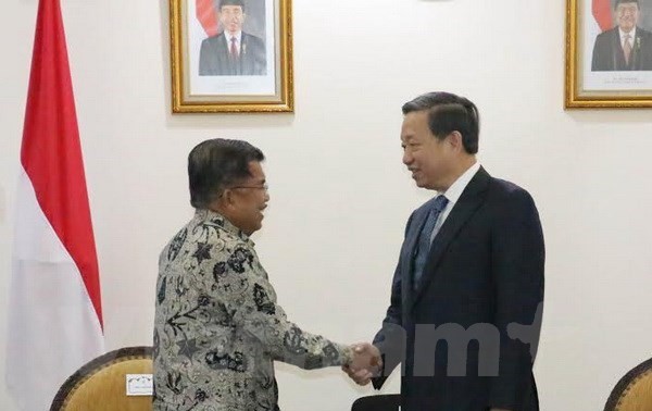Minister of Public Security visits Indonesia to boost cooperation