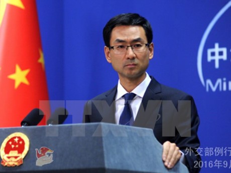 中国反对联合国以外的单方面制裁