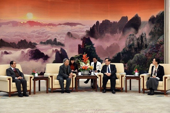 中国全国政协副主席会见出席越中人民论坛第8次会议的越南代表团