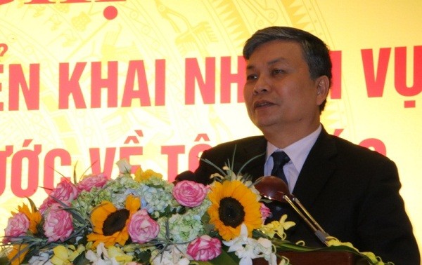 越南政府宗教委员会2017年任务部署会议举行