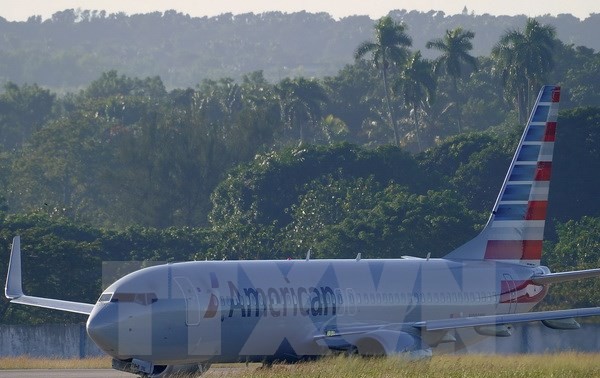 美国航空公司在古巴开设第一家办事处