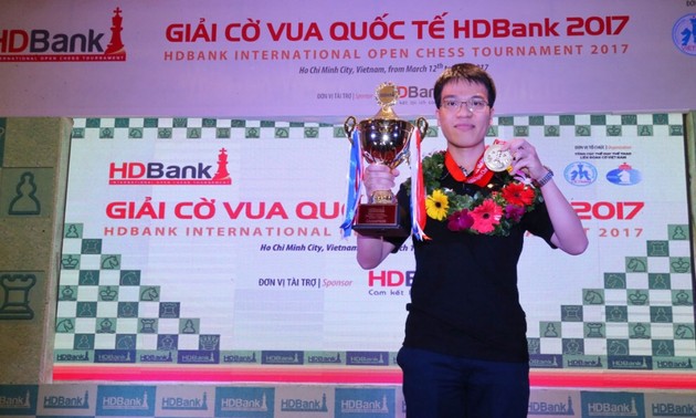 黎光廉夺得2017年胡志明市开发银行杯国际象棋公开赛冠军
