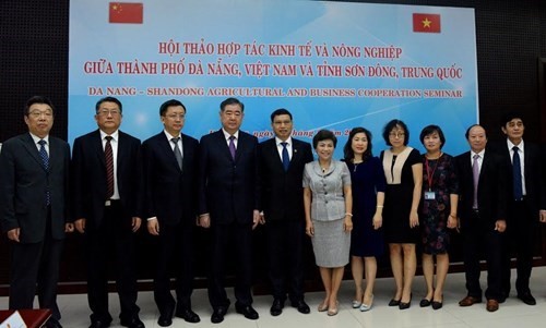 岘港与中国山东省加强经济与农业合作