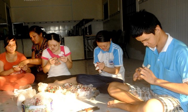 越南有关方面帮助残疾人融入社会
