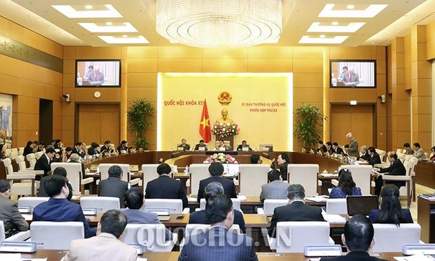 越南国会常务委员会第22次会议闭幕