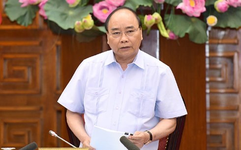 越南政府总理阮春福与谅山省领导人座谈