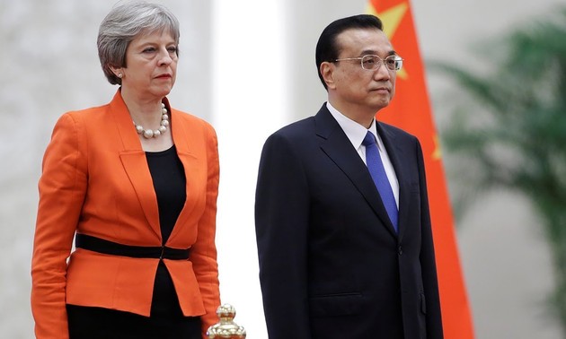 中国呼吁与英国进一步密切合作
