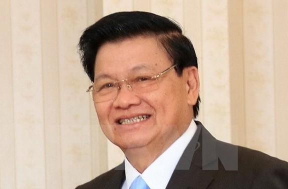 老挝总理通伦来越共同主持越老政府间联合委员会第41次会议