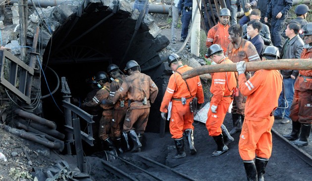 中国煤矿发生事故