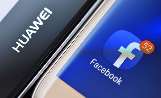 脸书不再允许华为在智能手机上预装脸书