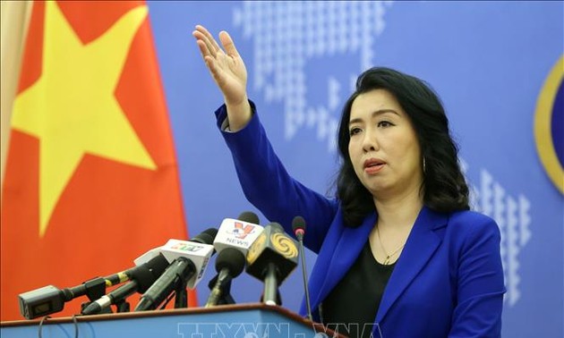 越南要求中国停止在越南海域实施的各种侵犯行为