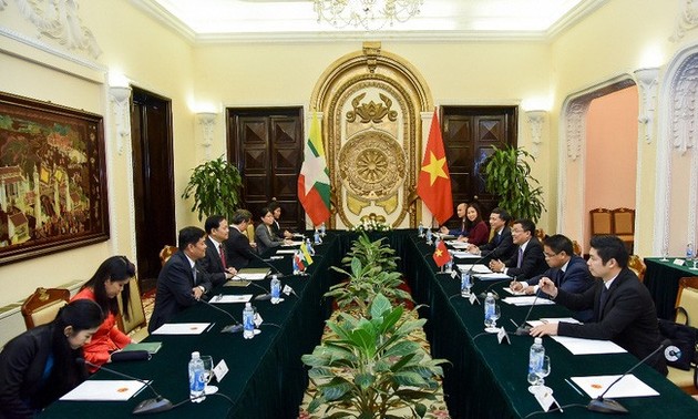 第8次越南和缅甸副外长级年度政治磋商举行