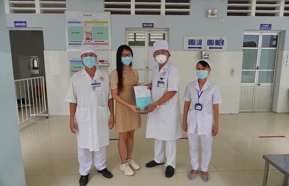 越南再有一名新冠肺炎患者治愈出院