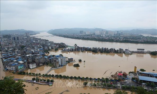 中国警告江河水位将创汛季新高