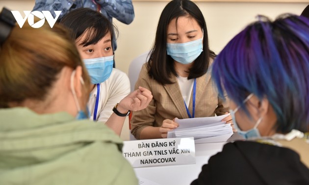 1月12日越南Nanocovax疫苗进行最高剂量测试