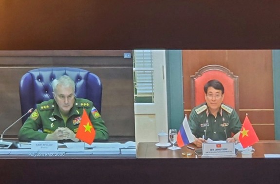 越南人民军总政治局与俄罗斯武装力量总政治部加强合作