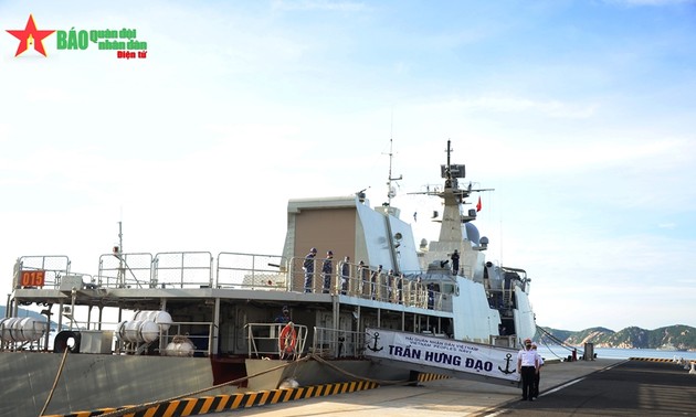 越南海军圆满完成2021年国际军事比赛任务