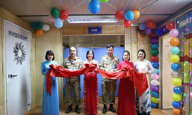 越南野战医院的第一家产科诊所在南苏丹落成