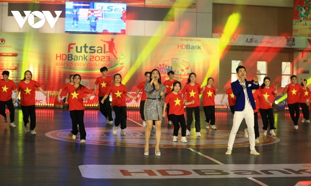 2023年胡志明市发展商业股份银行杯室内五人制足球全国锦标赛开幕式