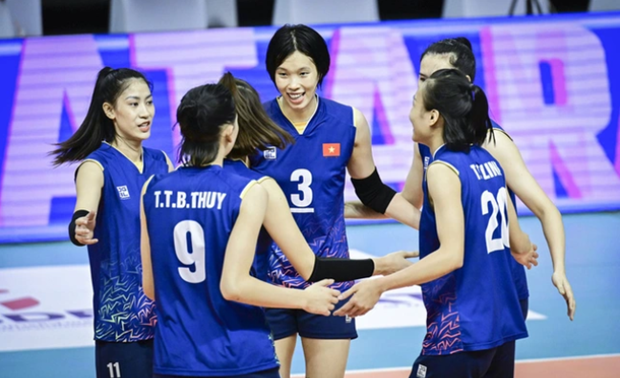 越南女子排球队首次进入亚洲锦标赛四强