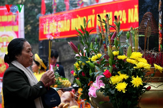 Feier in Dong Da in Hanoi über den Sieg vor 224 Jahren gegen die Chinesen