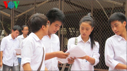 Aufnahmeprüfung für Hochschulen in Vietnam