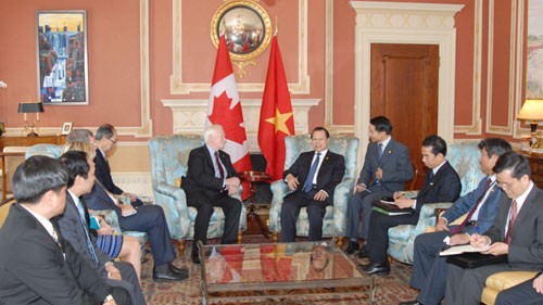 Verstärkung der Beziehungen zwischen Vietnam und Kanada