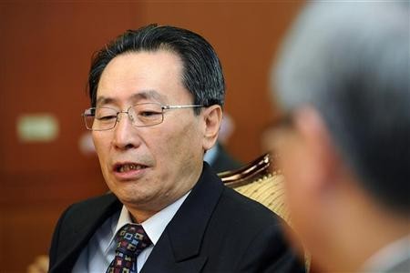 Der Leiter der chinesischen Delegation bei Sechser-Gesprächen, Wu Dawei besucht Nordkorea