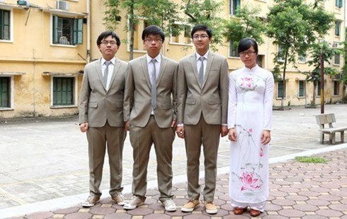 Vietnamesische Schüler gewannen Preise bei internationaler Biologie-Olympiade