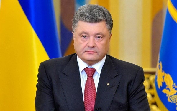 Ukraines Präsident ist optimistisch für Waffenruhe in der Ostukraine 
