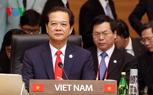 Premierminister Nguyen Tan Dung nimmt am Gipfel zwischen Südkorea und der ASEAN