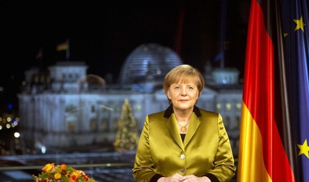 Bundeskanzlerin Angela Merkel kritisiert PEGIDA bei Neujahresansprache