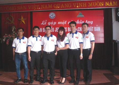 Vietnamesische Delegation Jenesys 2.0 ist in Japan zu Besuch