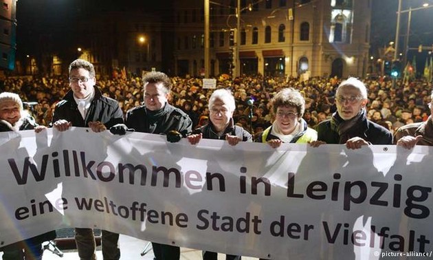 Kundgebung gegen Extremismus in Deutschland