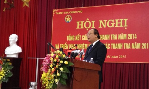 Vizepremierminister Nguyen Xuan Phuc fordert kürzere Inspektionszeit