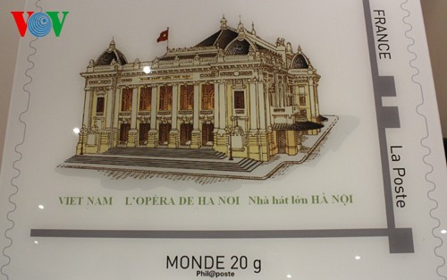 Frankreich gibt eine Briefmarkensammlung mit Motiven über Vietnam heraus
