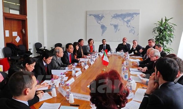 Italien unterstützt strategische Partnerschaft mit Vietnam