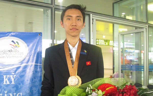 Vietnam erhält zum ersten Mal Medaille bei einem internationalen Berufsfertigkeitswettbewerb
