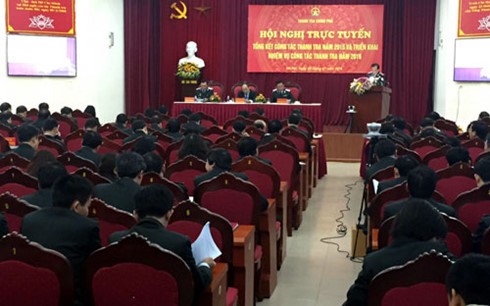 Vizepremierminister Nguyen Xuan Phuc nimmt an Konferenz des Inspektionswesens teil