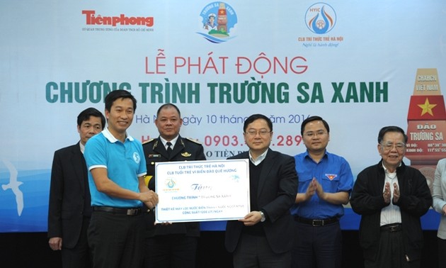 Start der Kampagne “Grüne Truong Sa”